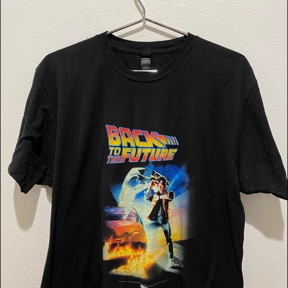 Back to The future mens classic T shirt - Picture 1 of 3